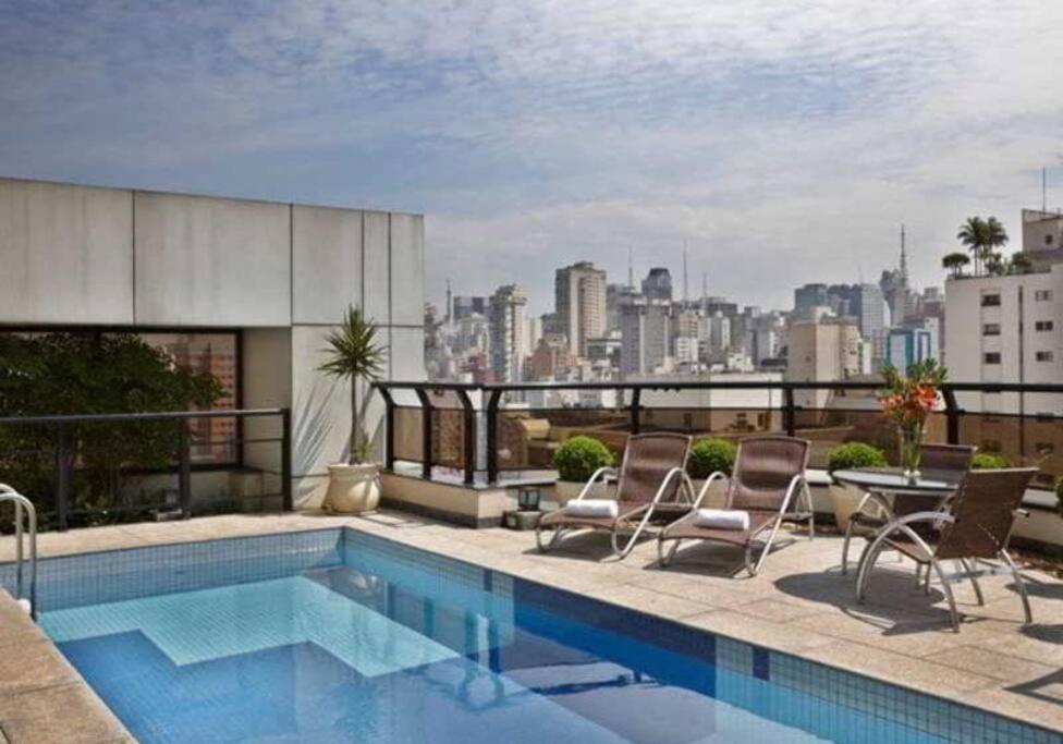 Easy Star - Flat Hotel Transamerica - Vb03G São Paulo Luaran gambar